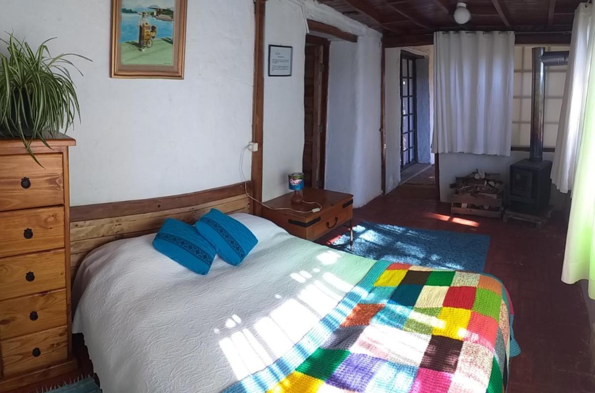 La Casa De Adobe Natural Y Mas Bulnes Eksteriør bilde